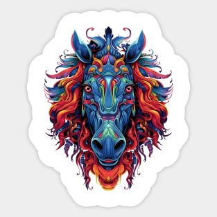 Fantasy Horse Portrait Sticker